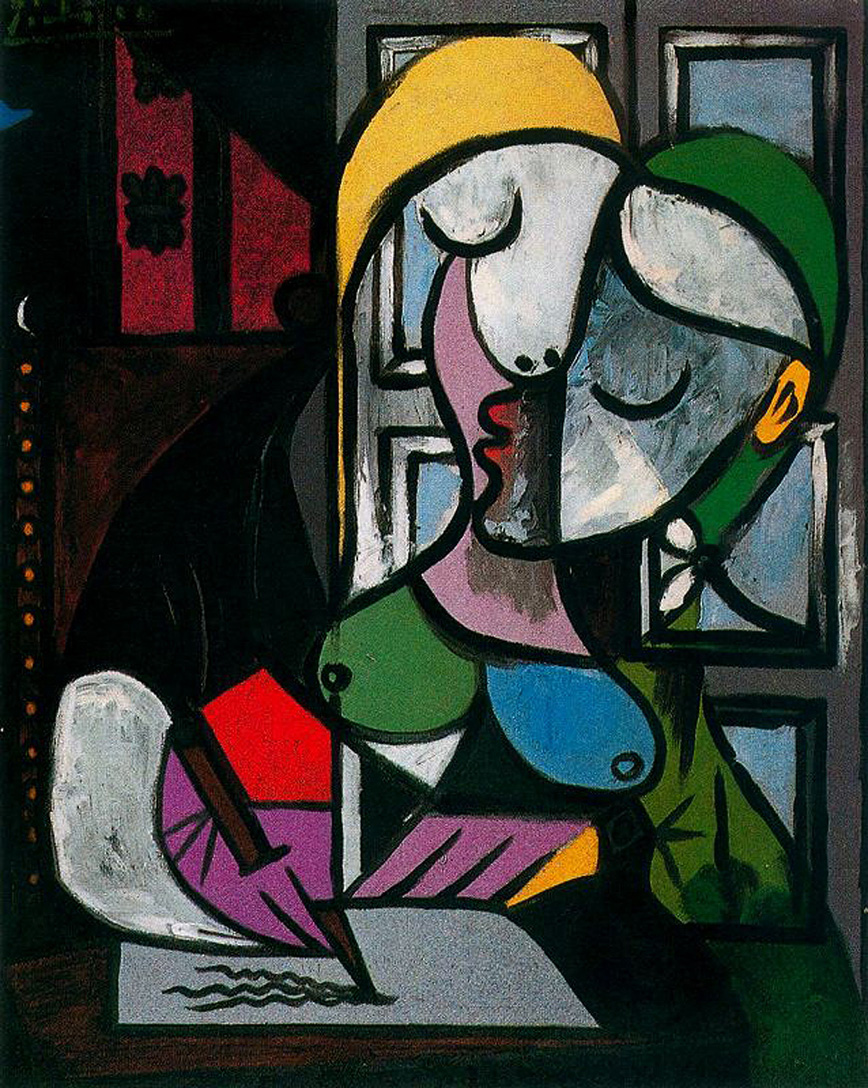 Picasso Woman writing 1934